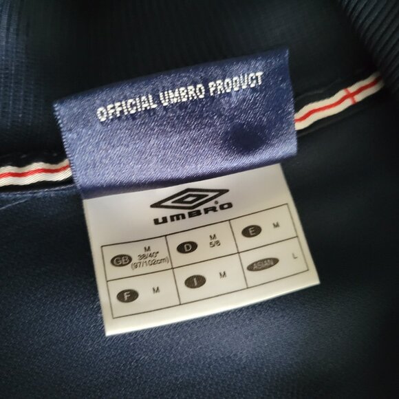 Umbro Dark Blue England Performance Jacket - Picture 5 of 6